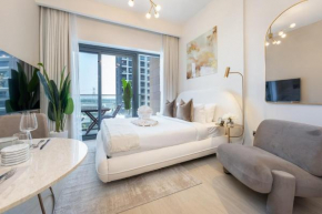 Serene Studio Apartment at Azizi Riviera Near to Burj Khalifa